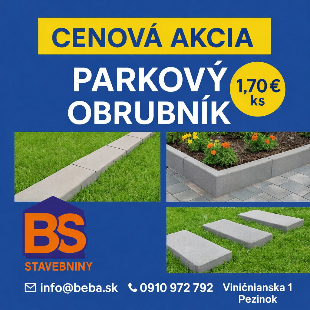 parkový obrubník